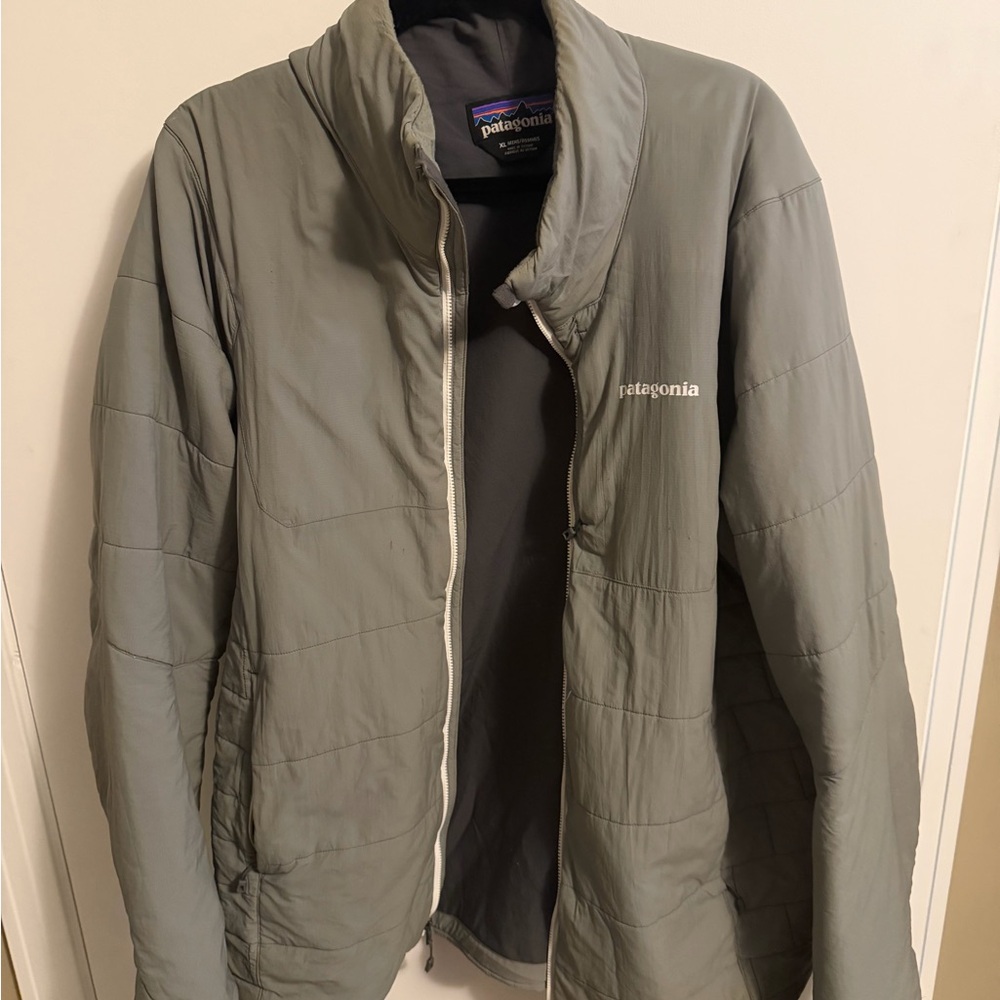 Patagonia Men's Light Gray Nano Puff Jacket